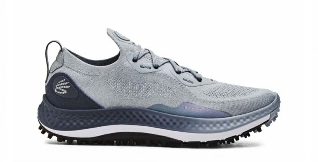 アンダーアーマー　ゴルフシューズ グレー