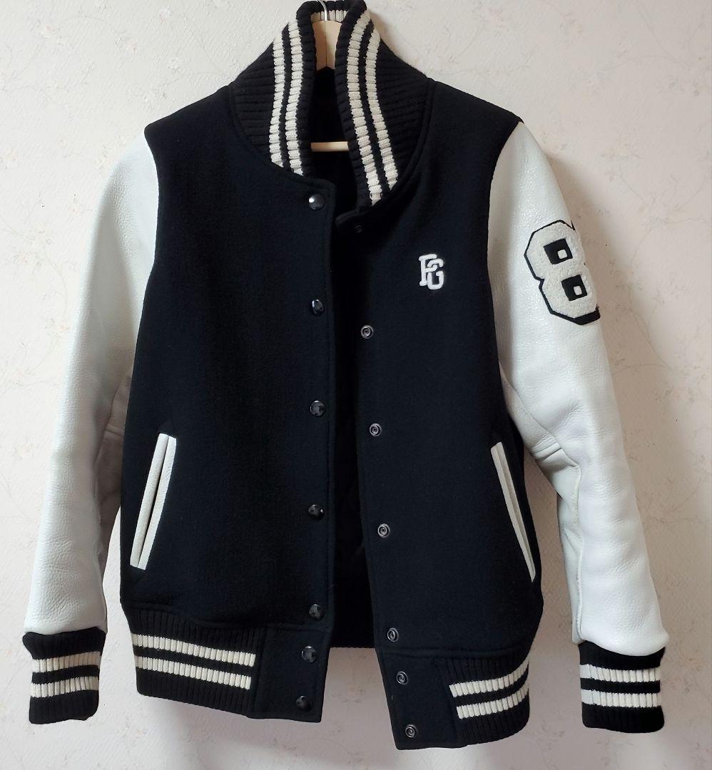 レア PEARLY GATES パーリーゲイツ 袖レザー スタジャン ゴルフ