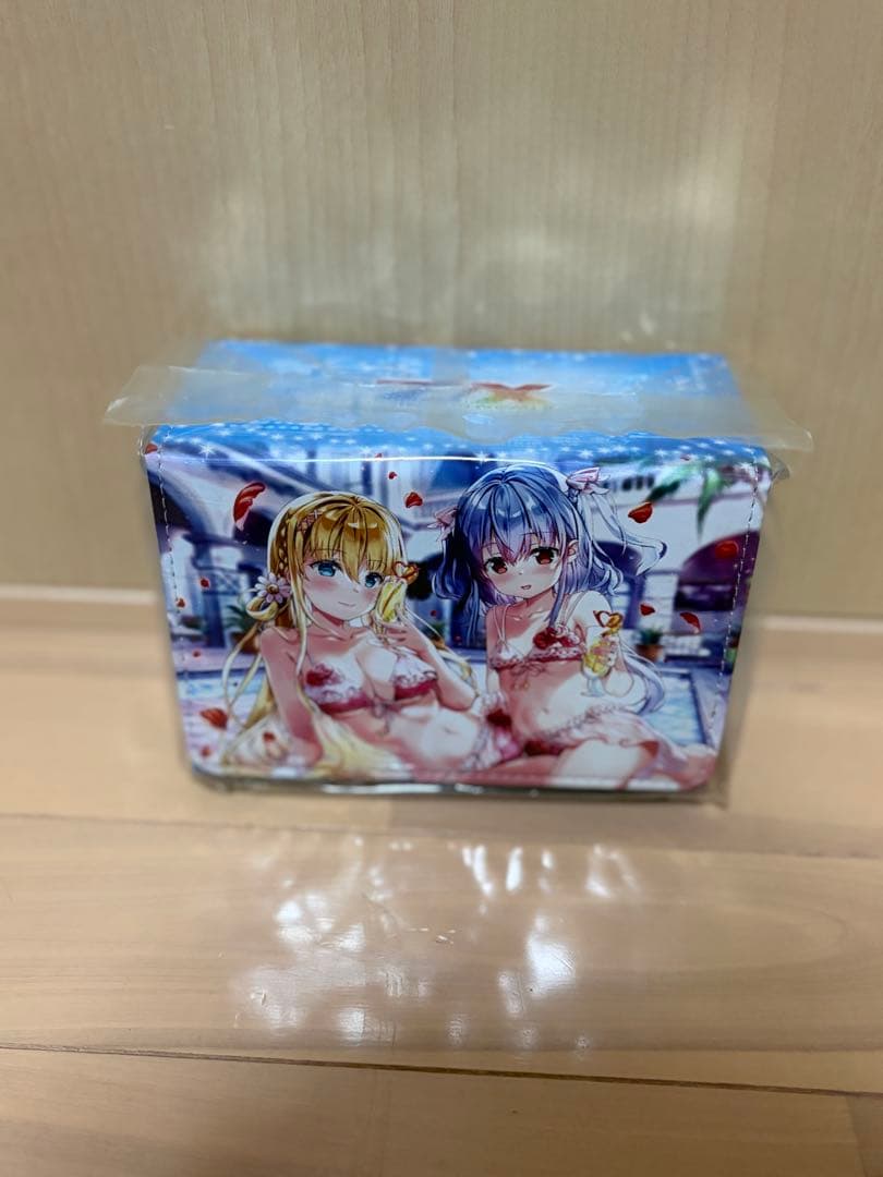 合皮製デッキケース「あづみ＆リゲル」サマーバケーションVer. ２個セット