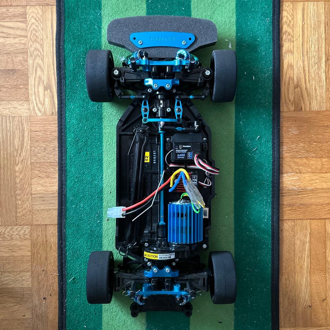 タミヤTT-02(オプション多数)フルセット GT-R、Z