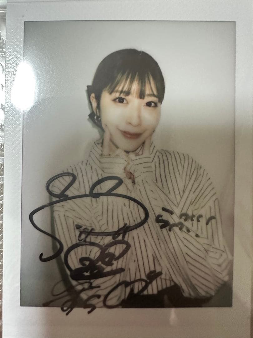 サイサイメンバー3人　直筆サインチェキ