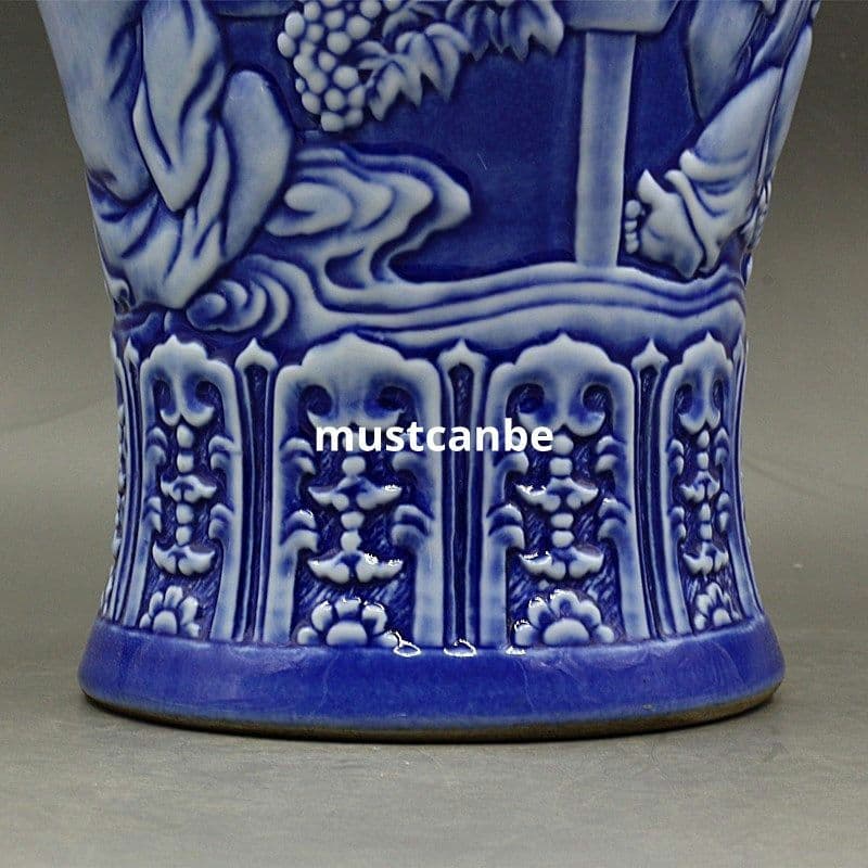 十二支梅瓶 景徳鎮 陶磁器 装飾品 現代工芸品 美術品 置物