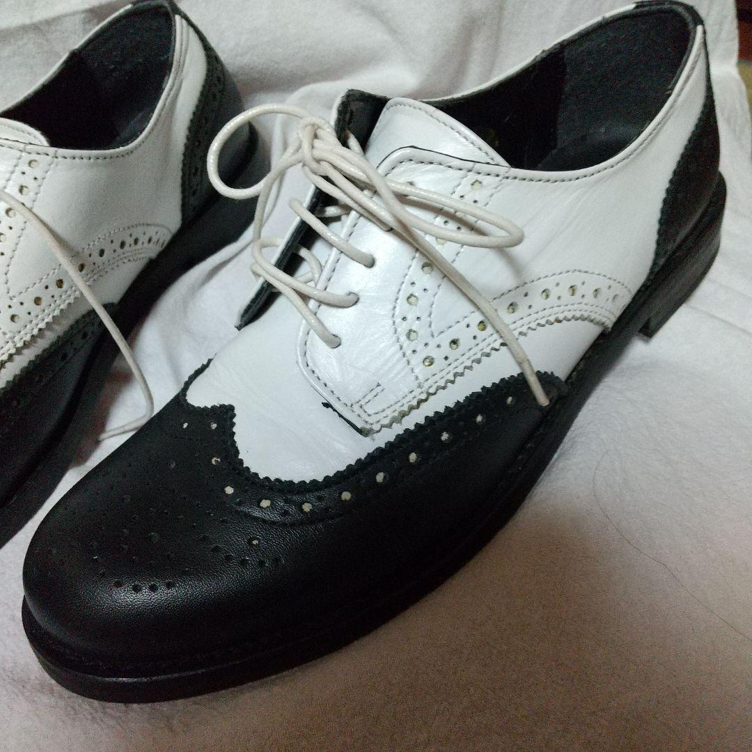 ♣マリールイズ ウィングチップシューズ バイカラー今ლ⁠(⁠^⁠o⁠^⁠ლ⁠)