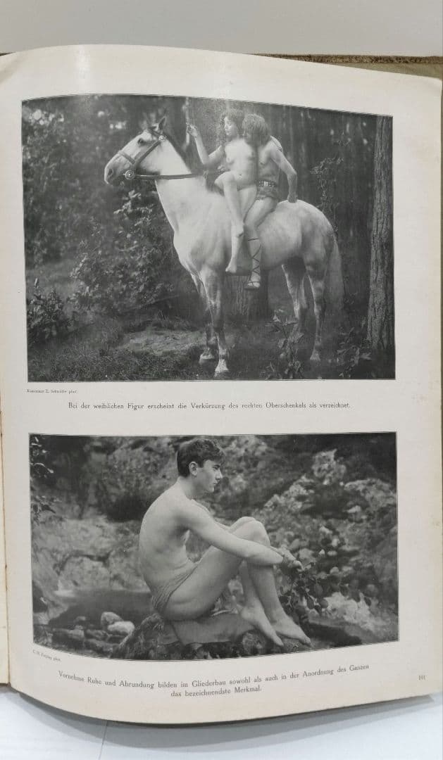 ヴィンテージ写真集『人体形態とその美　裸体研究のためのモデル』1907年発行