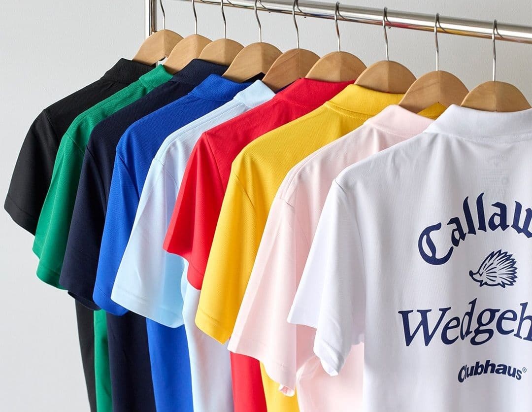 【コラボ新品未使用】Clubhaus × Callaway　黒ポロシャツ