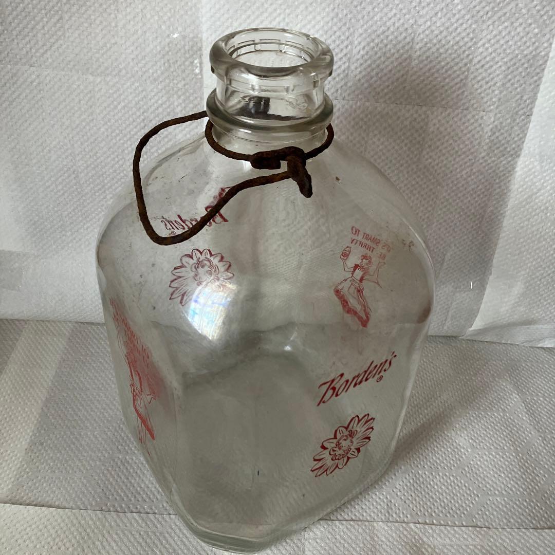 アメリカ　ボーデン　Borden ミルクボトル 　1ガロン