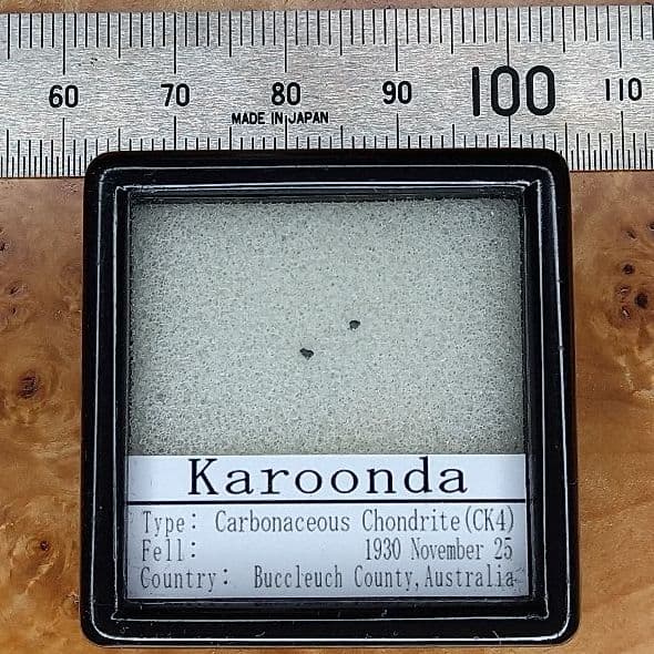 超希少！カルーンダ隕石　標本