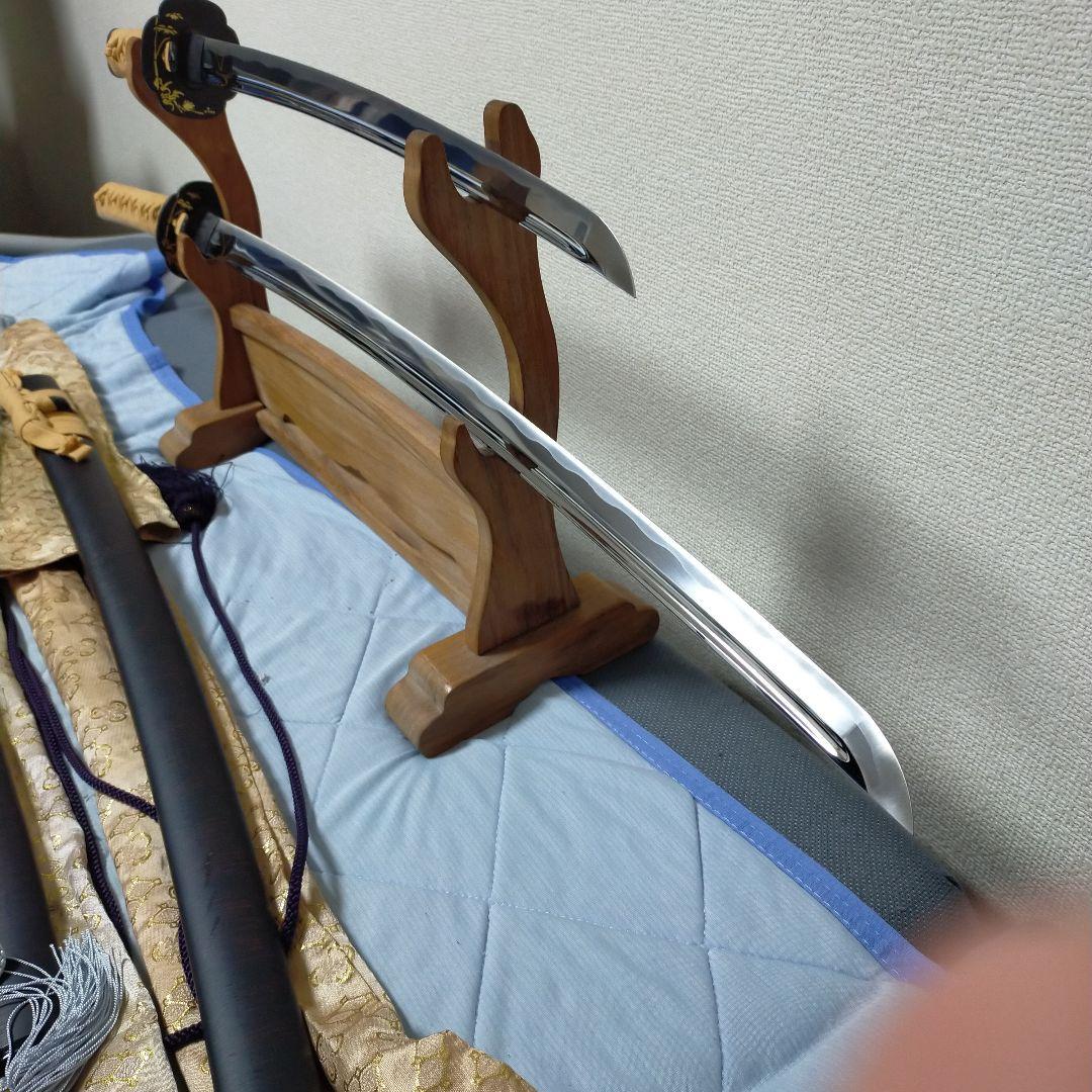 居合刀　模造刀　五郎入道正宗　正宗　大小2本　刀袋　刀剣　アンティックギャラリー