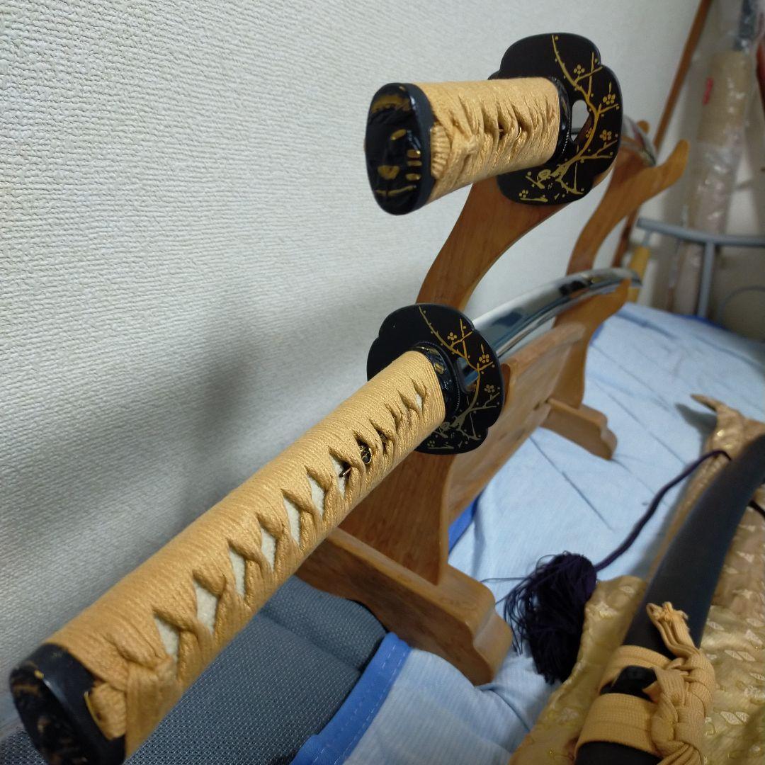 居合刀　模造刀　五郎入道正宗　正宗　大小2本　刀袋　刀剣　アンティックギャラリー