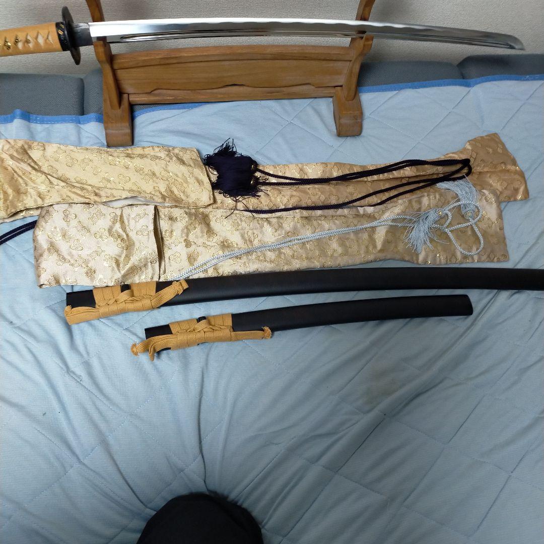 居合刀　模造刀　五郎入道正宗　正宗　大小2本　刀袋　刀剣　アンティックギャラリー