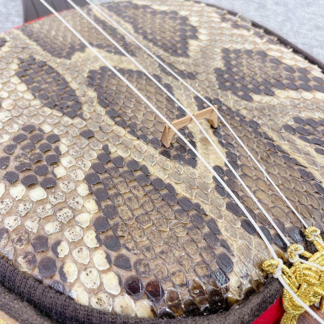 沖縄 三線 ヘビ皮 民謡楽器 沖縄民謡