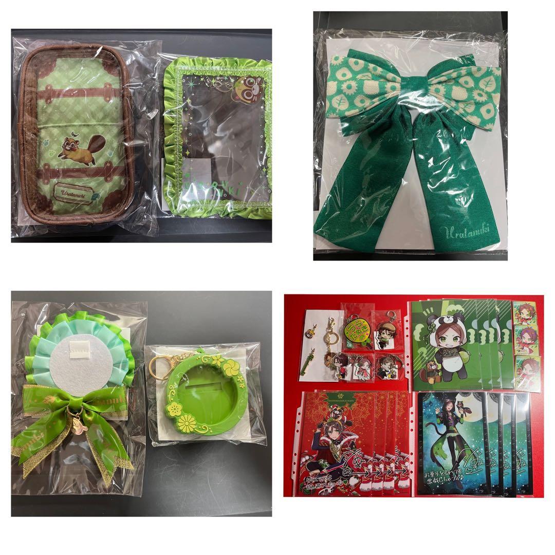 うらたぬき　浦島坂田船　グッズ　まとめ売り アクキー　ファイル　ノート　タオル