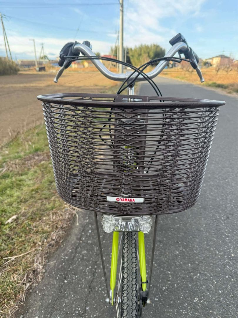 電動アシスト自転車 ライムグリーン