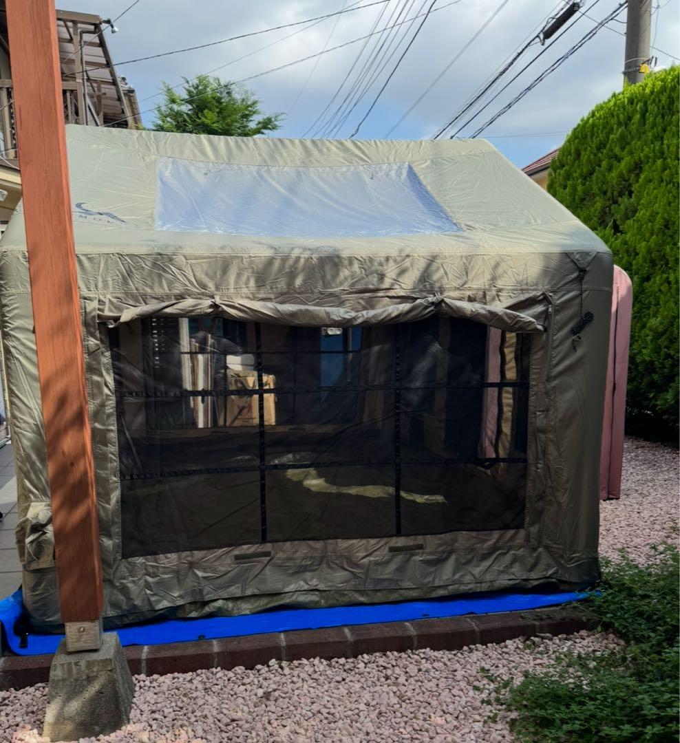 【緊急値下】新品未使用】TOMOUNT エアーテント 8㎡ オックスフォード生地