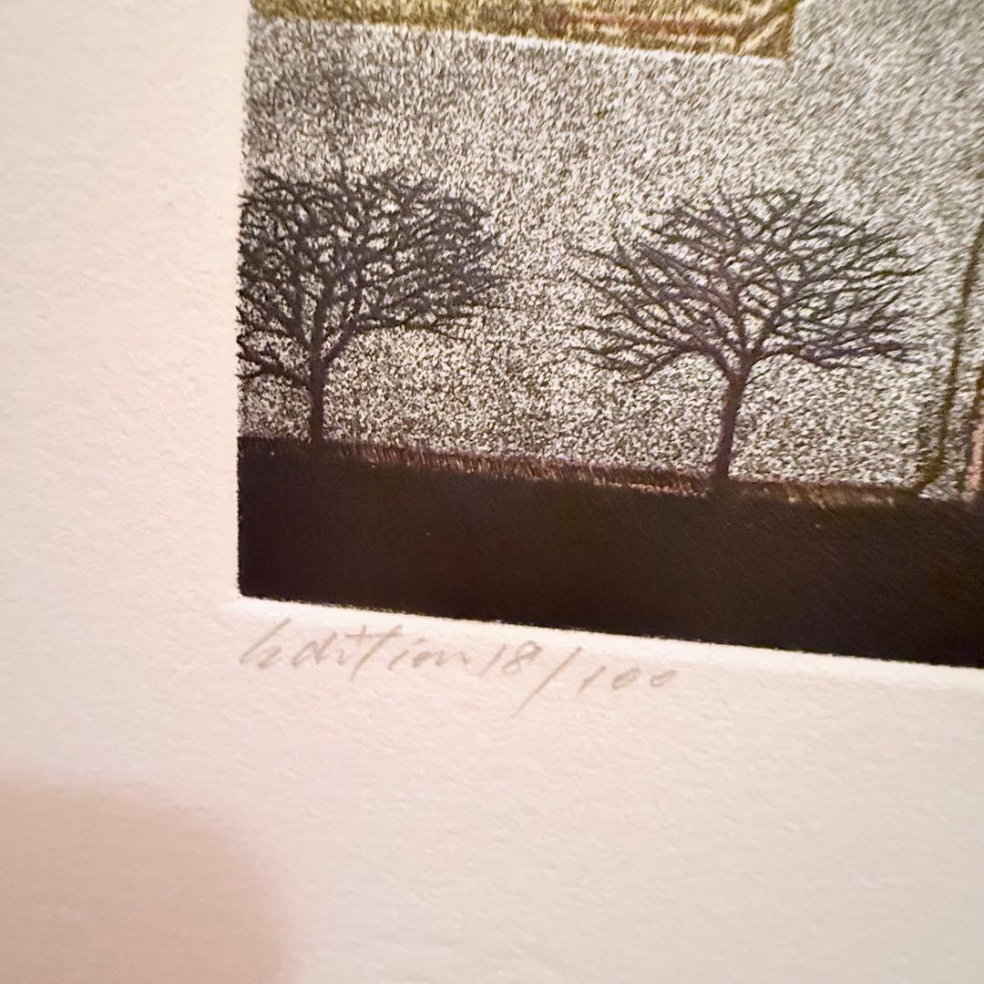 2215様感謝‼️世界観かわる‼️真作馬場章　銅版画\"VIEW 5部作額一点付