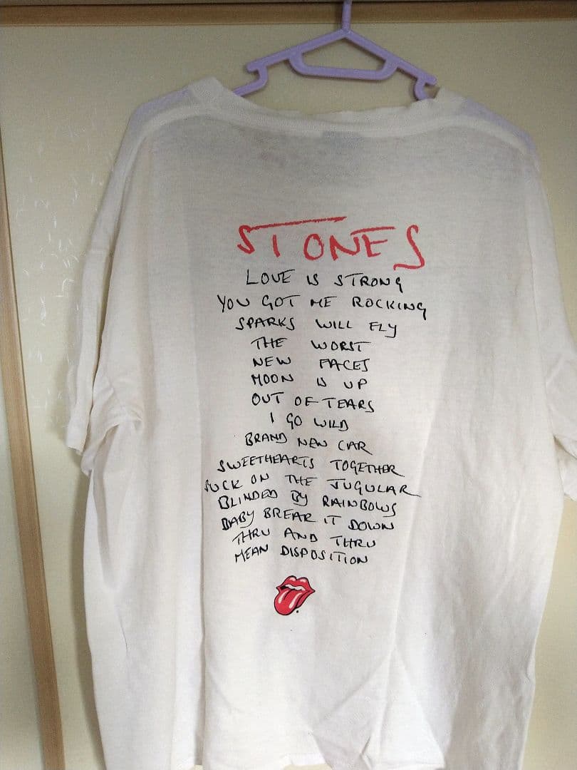 ローリングストーンズ Voodoo Lounge Tシャツ L