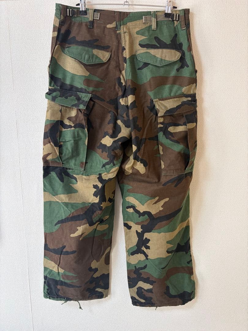 80s/実物米軍Mー65ウッドランドカモ/放出品