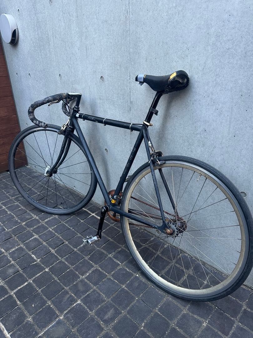 FUJI FEATHERピストバイク ブラック 700C