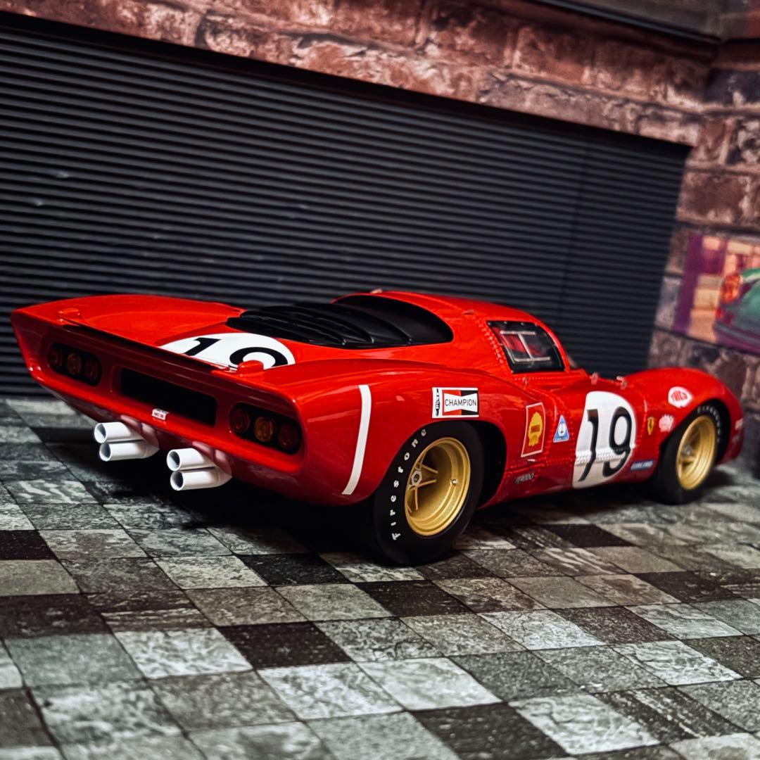 カスタム品 1/18 TOPMARQUES フェラーリ 312P Le Mans