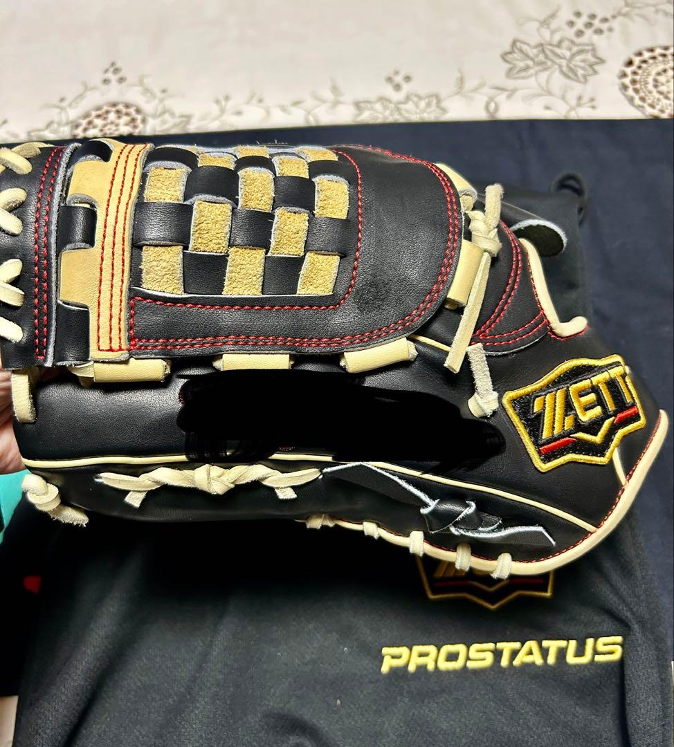 ZETT硬式グローブ 左投げ用