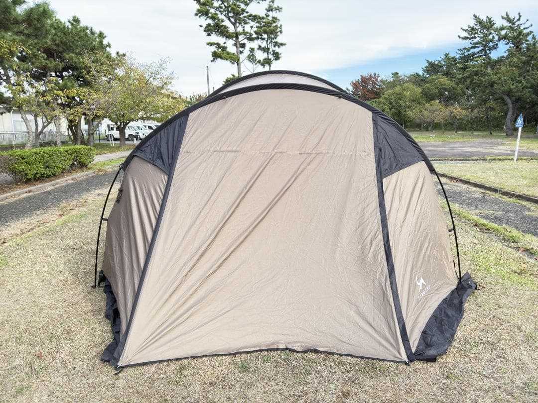 TOMOUNT トンネルテント 2ルーム