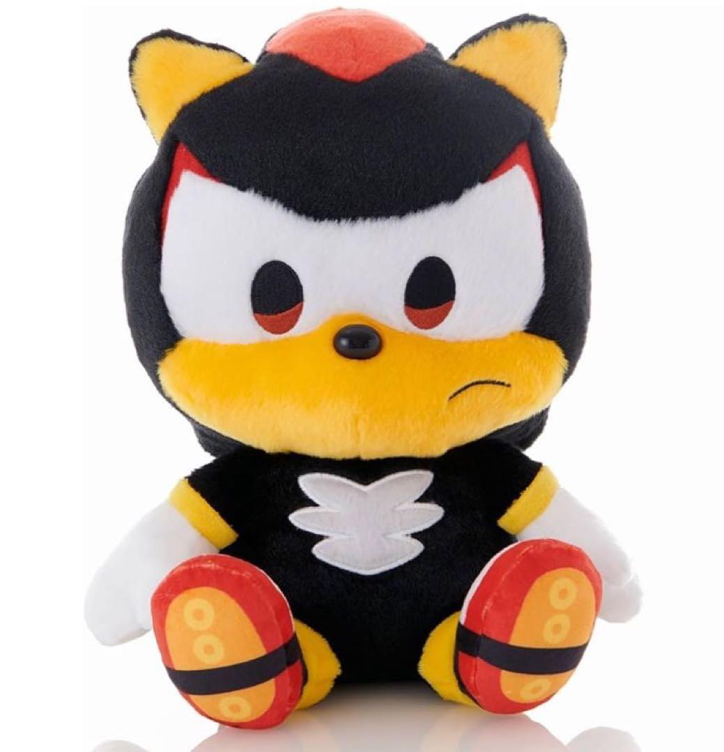 新品未開封 セガ SONIC＆FRIENDS ソニック シャドウ ぬいぐるみ M