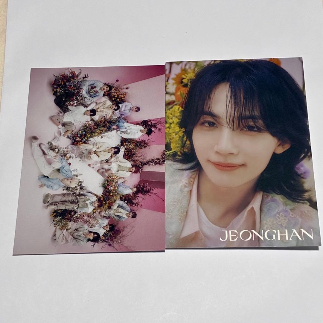 SEVENTEEN ジョンハン　ポストカード　ミュージアム
