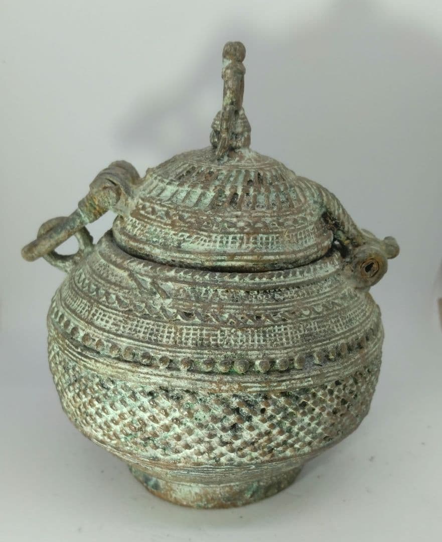 中国　青銅　香炉　レア　美術品　古代　★送料無料☆