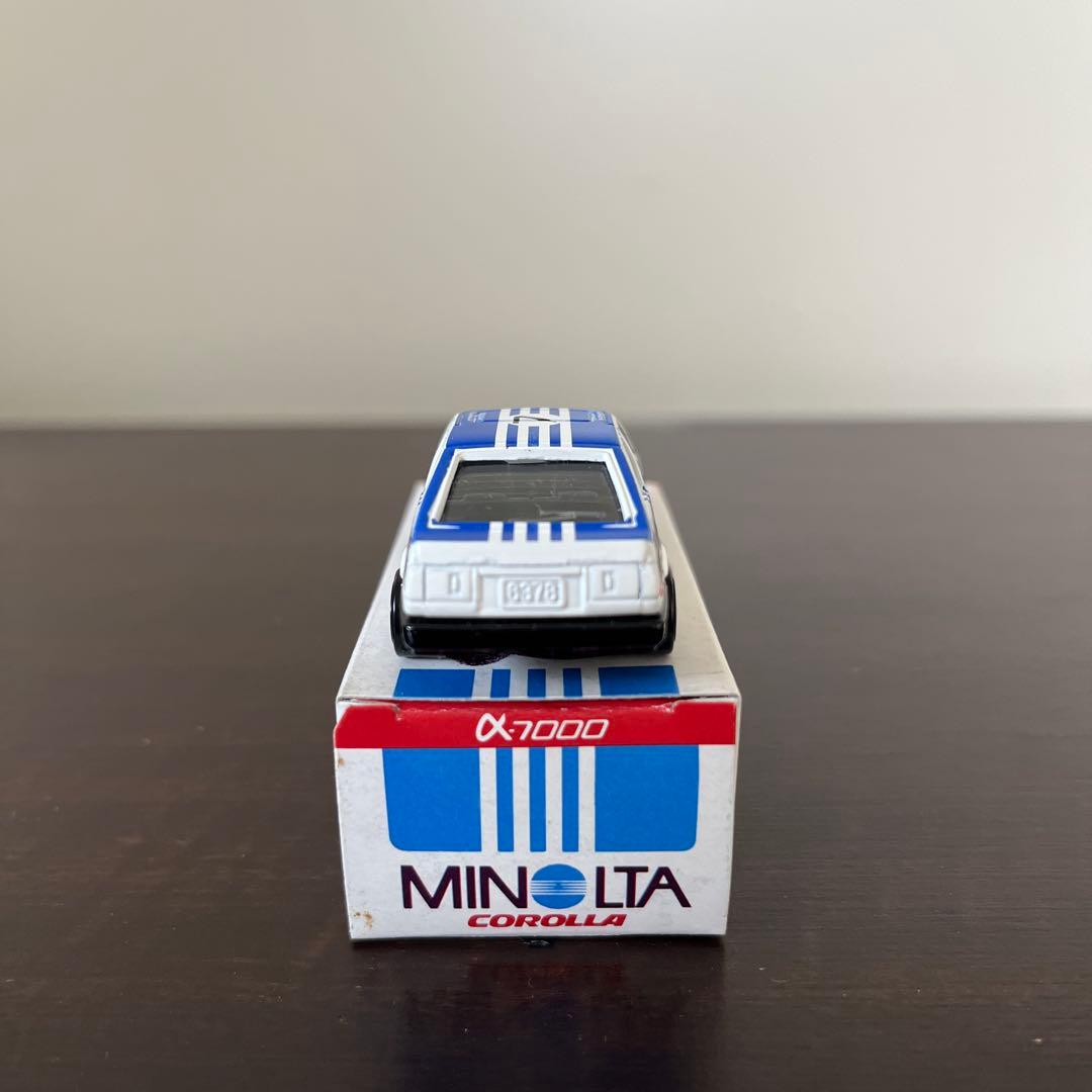 トミカ トヨタ カローラレビン MINOLTA COROLLA アイアイアド特注