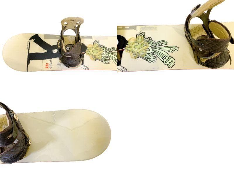 Salomon スノーボード バインディング(BURTON)・ケース付 Mサイズ