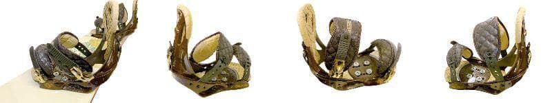 Salomon スノーボード バインディング(BURTON)・ケース付 Mサイズ