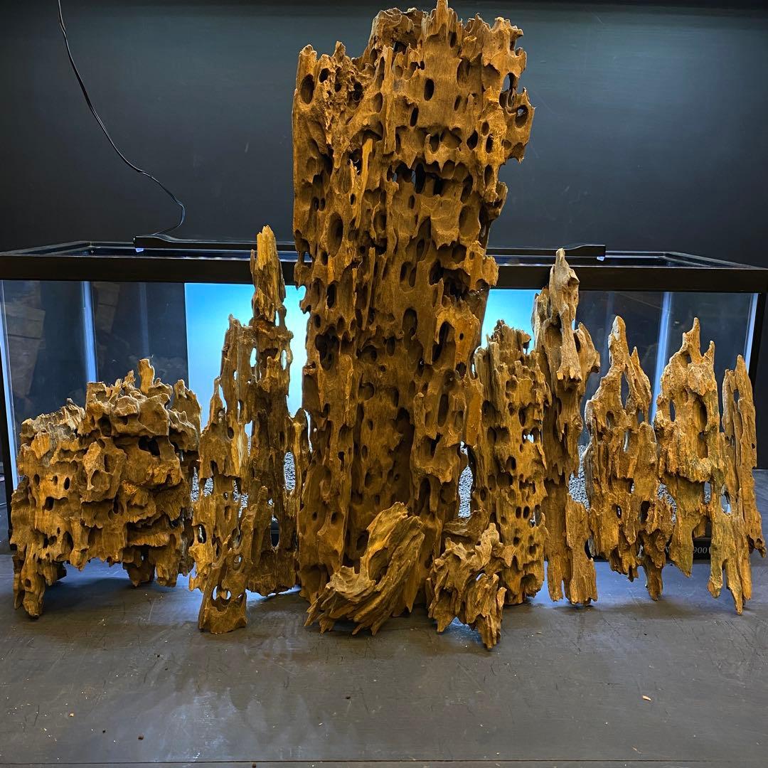 MMW-6068 マシンガンウッドレイアウトセット　90cm水槽用　流木