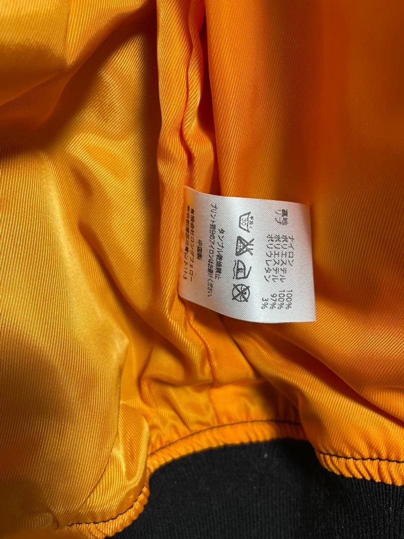 【美品 L 試着のみ】BUMP OF CHICKEN MA-1 ジャケット 黒