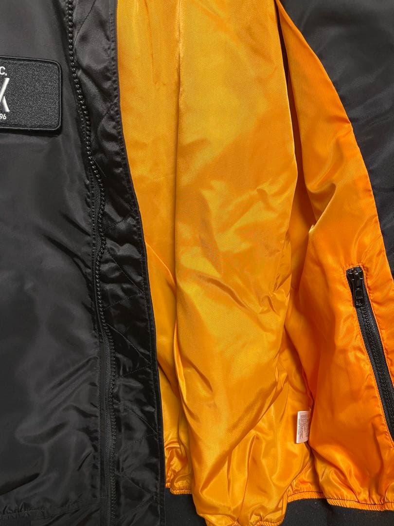 【美品 L 試着のみ】BUMP OF CHICKEN MA-1 ジャケット 黒