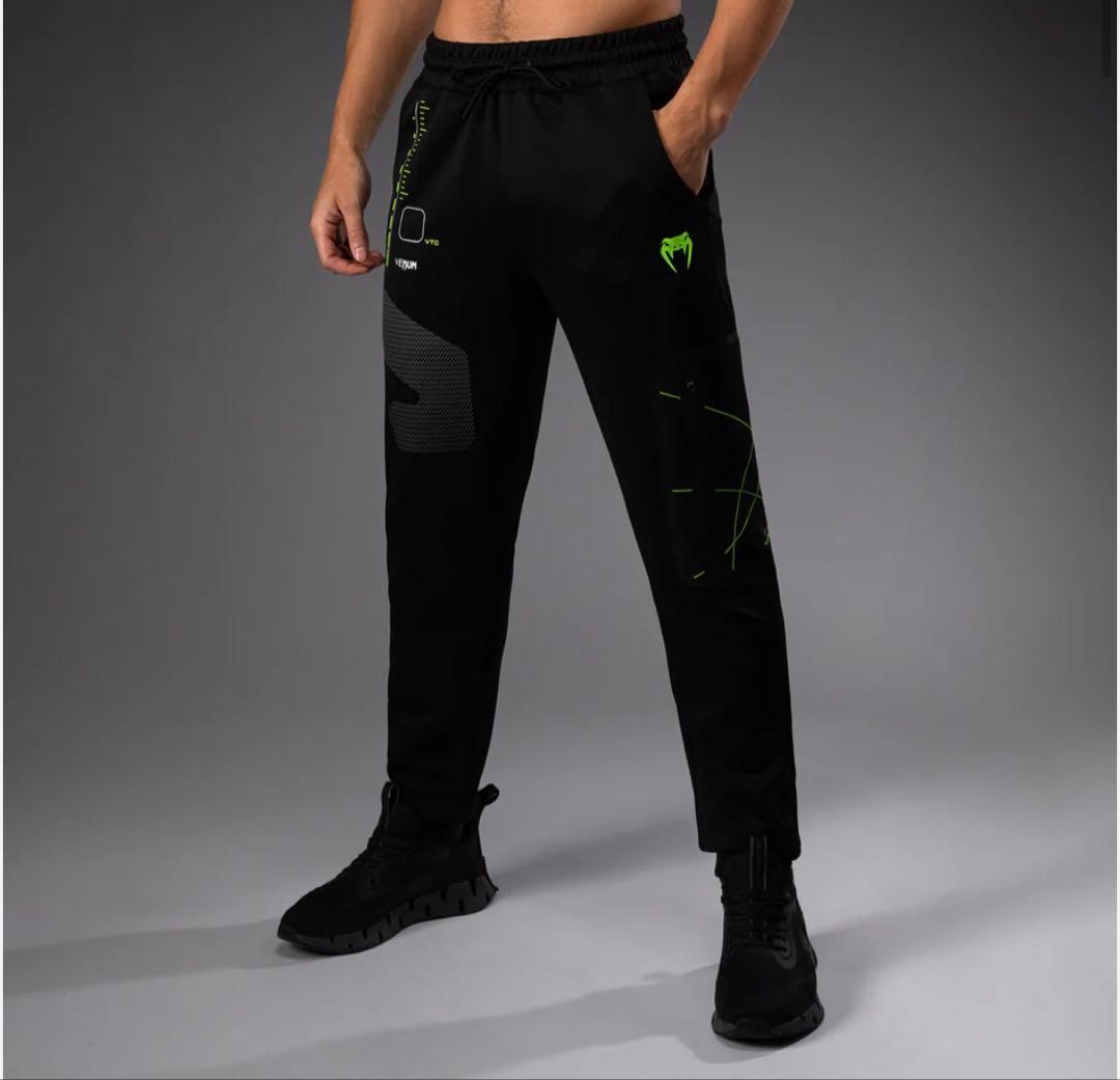 正規品 Venum UFC スウェット パンツ Sサイズ ネオングリーン