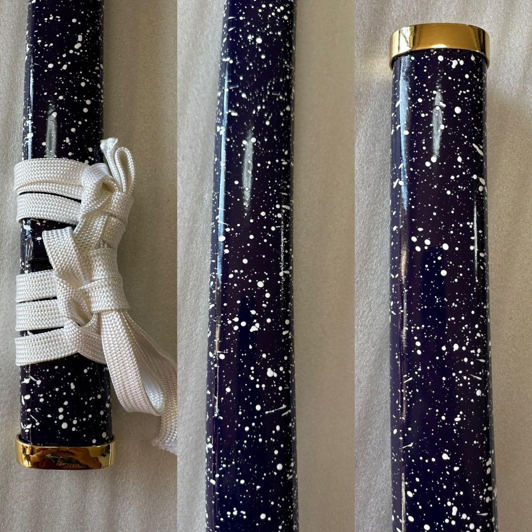 新品 模造刀　打刀 青い鞘　コスプレ 鞘付き長さ約105cm 26A1