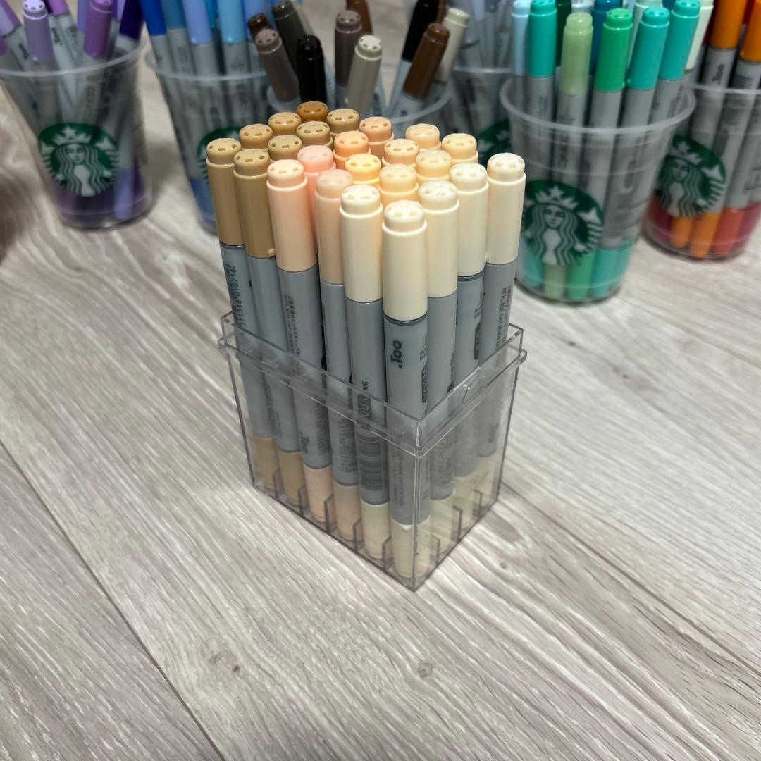 コピックチャオ・スケッチまとめ売り156本＋9本補充インク入り