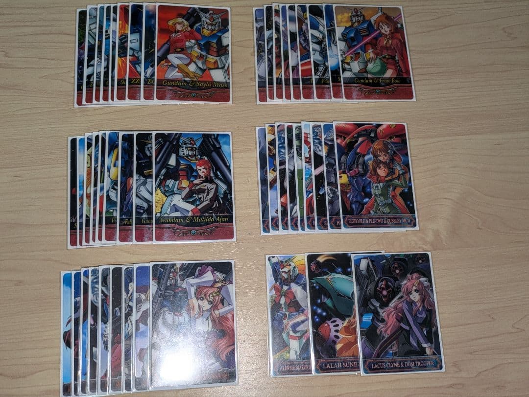 ガンダムウエハース　森永　ヒロイン　48枚セット　メルカリ便