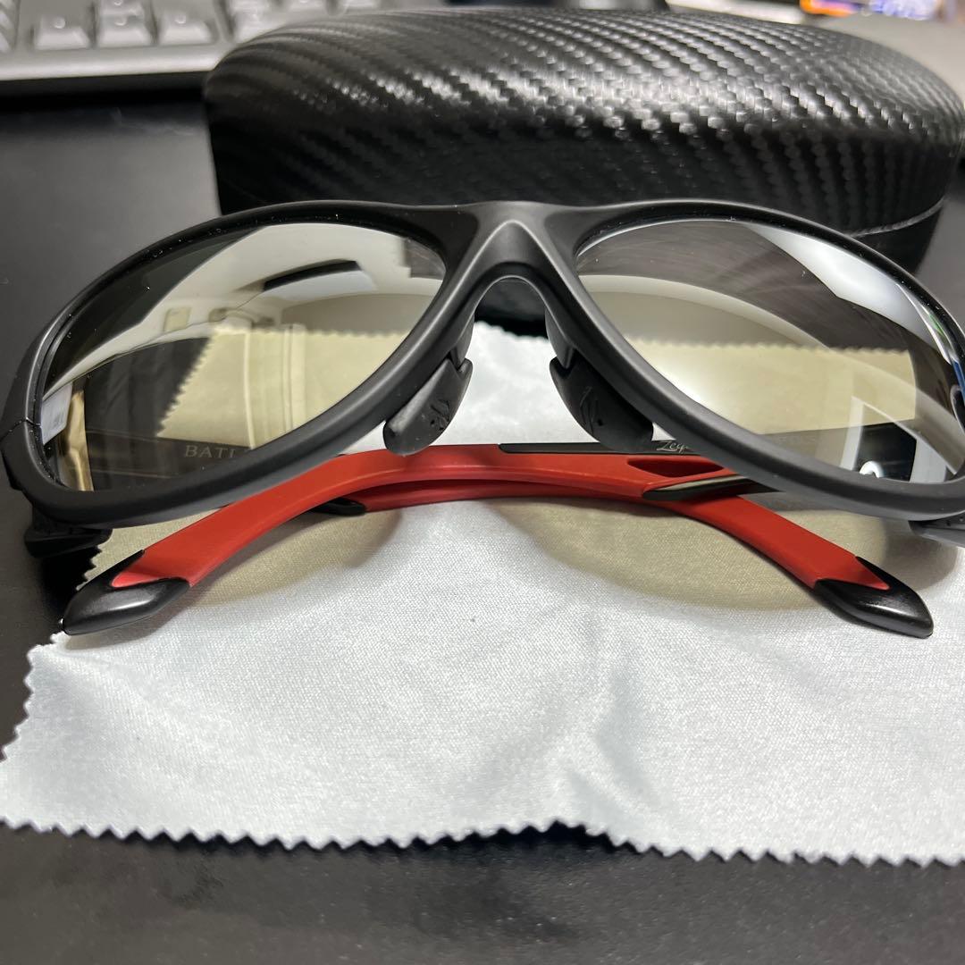 ジール オプティクス 偏光 バトラー ブラック/レッド LSライトスポーツ