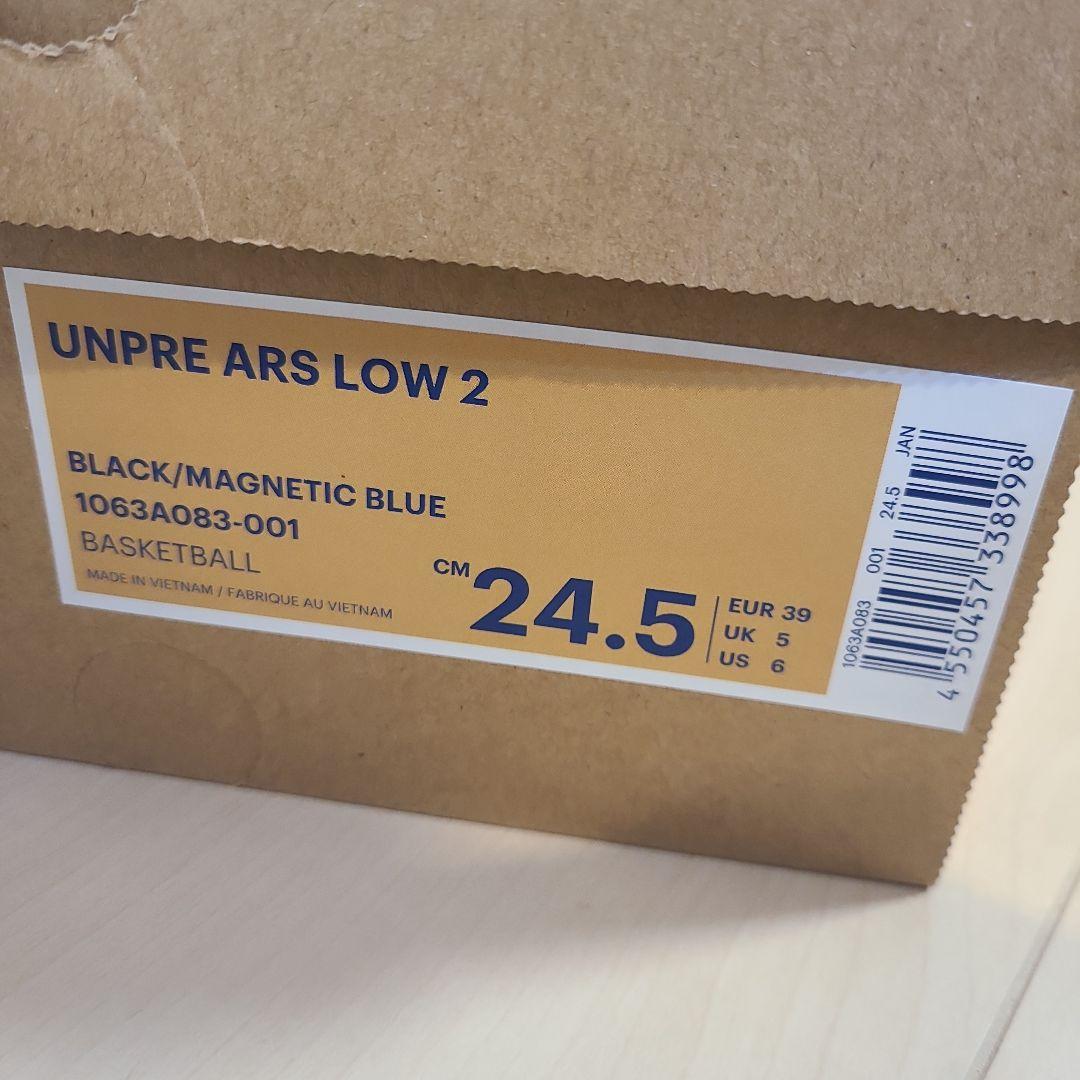 ASICS バッシュ UNPRE ARS 2 Black 24.5