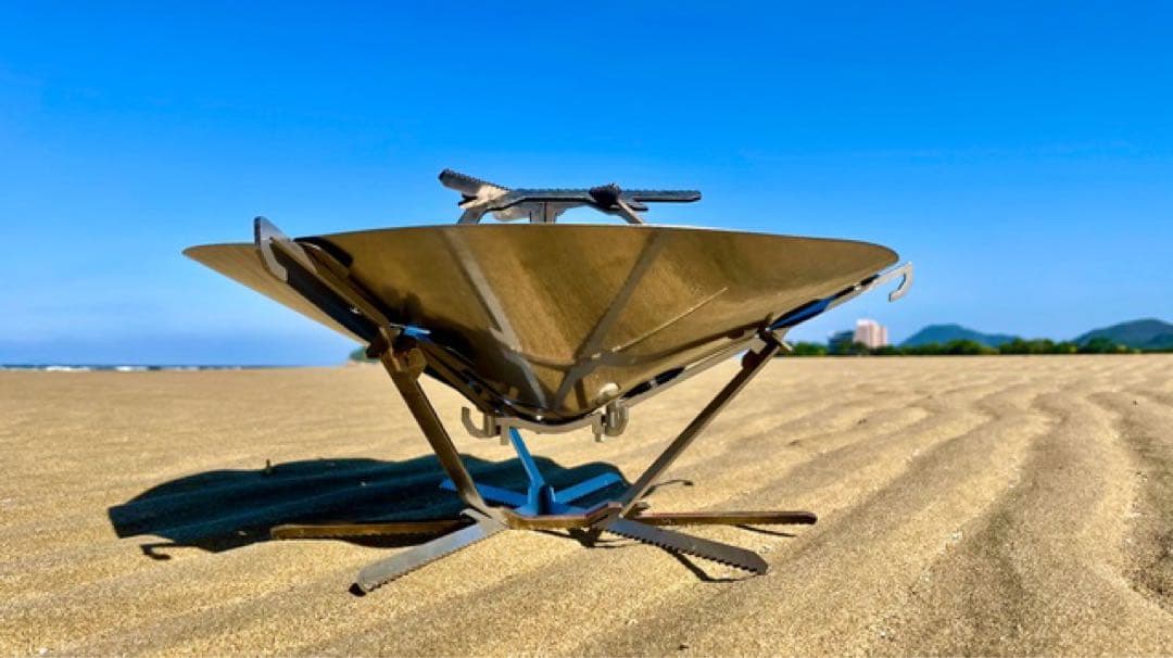 焚き火台　フラスタム　マクアケ購入品