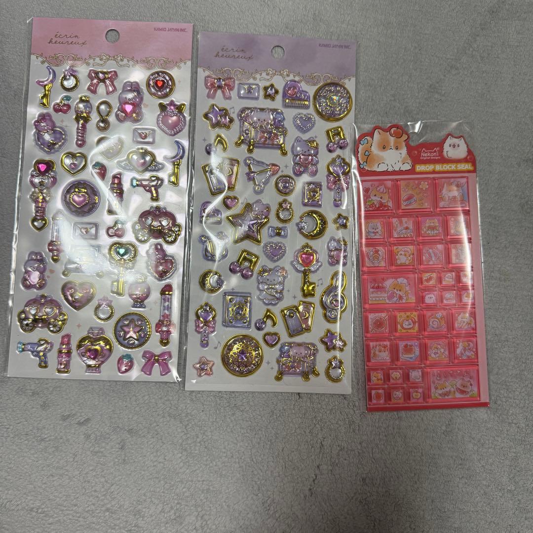 シールセット ボンボンドロップシール