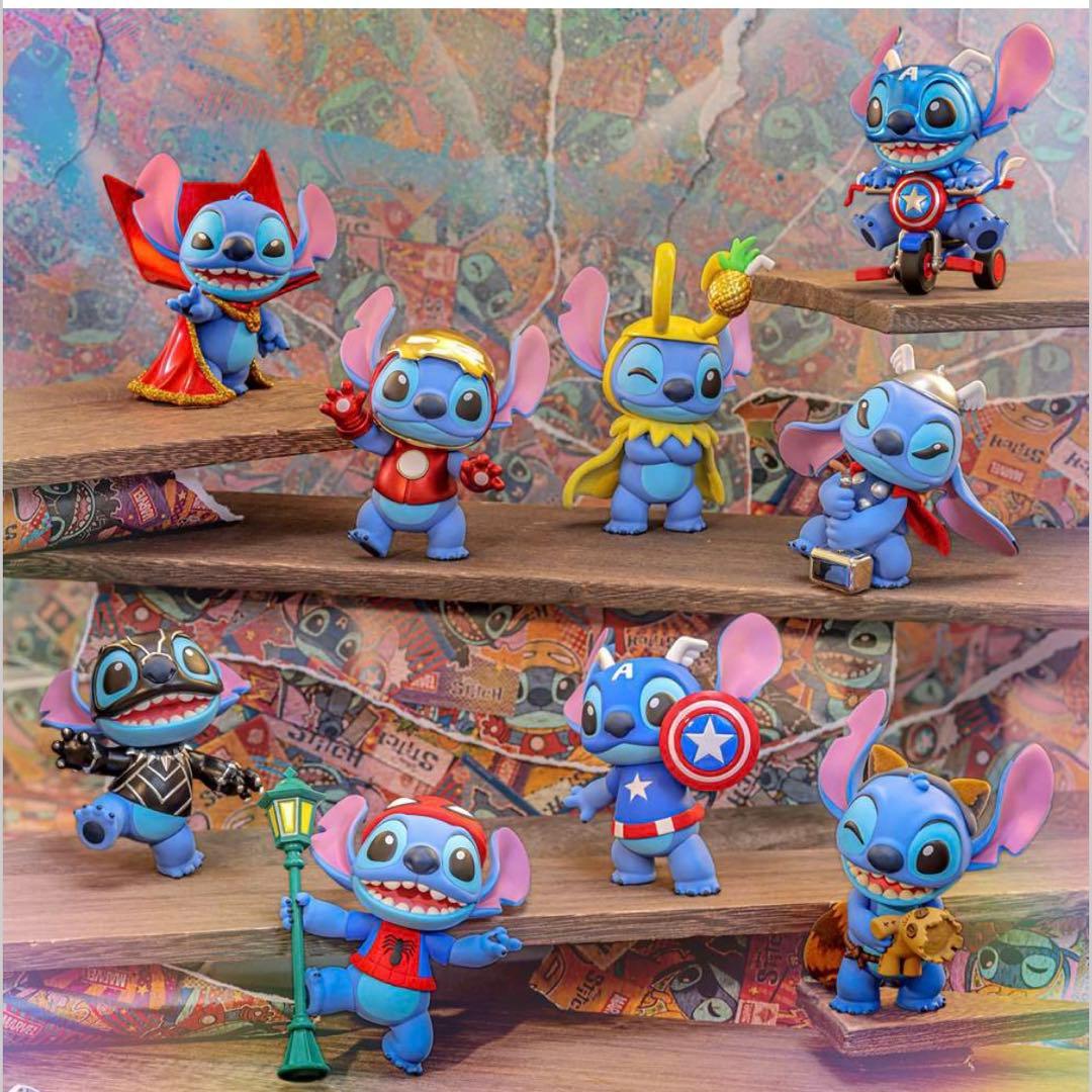 スティッチ マーベル cosbi コスビ フィギュア1BOX