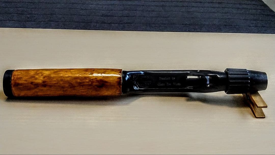 グラスアイグリップ　自作ウッド製