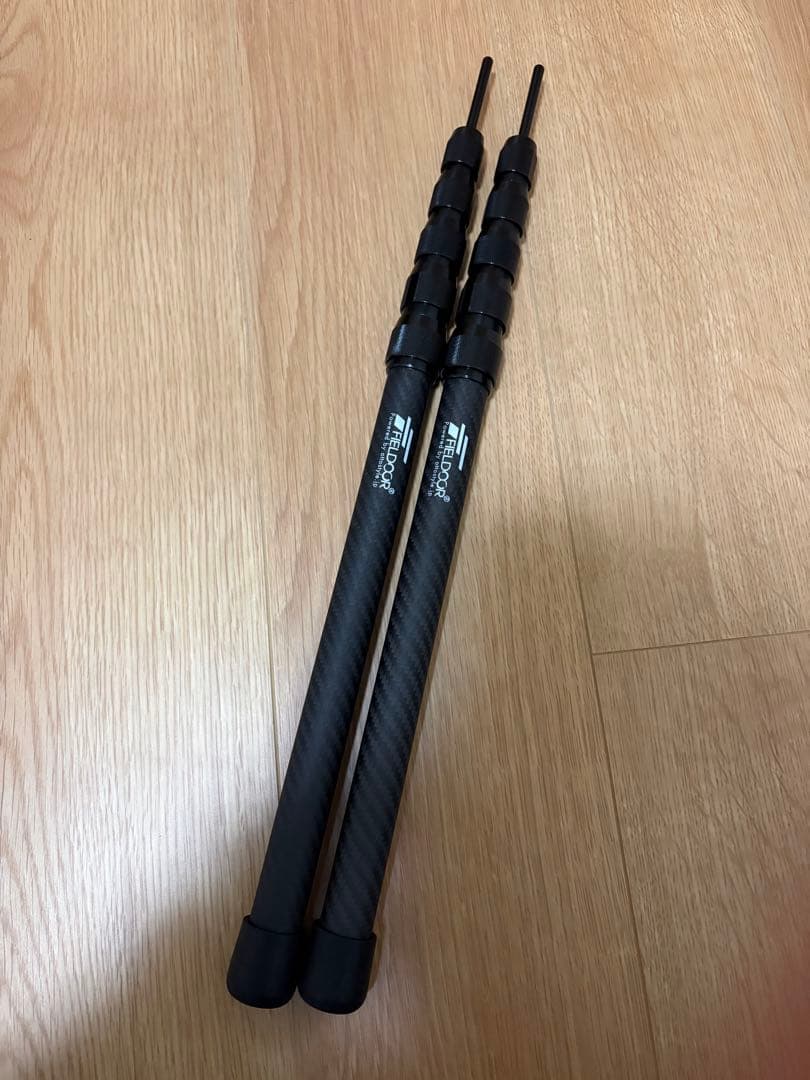 フィールドア　カーボン製テントポール 直径23mm 高さ43～180cm