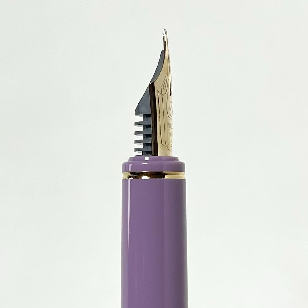 【ほぼ未使用】パイロット グランセ マーブルバイオレット 万年筆 ボールペン