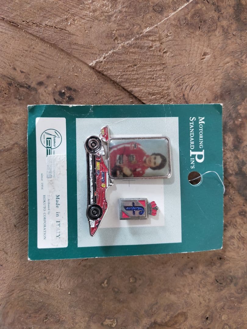 値下げ対応可　フェラーリ　F1 　レーサー　ジル・ビルニューブ　メモリアル品