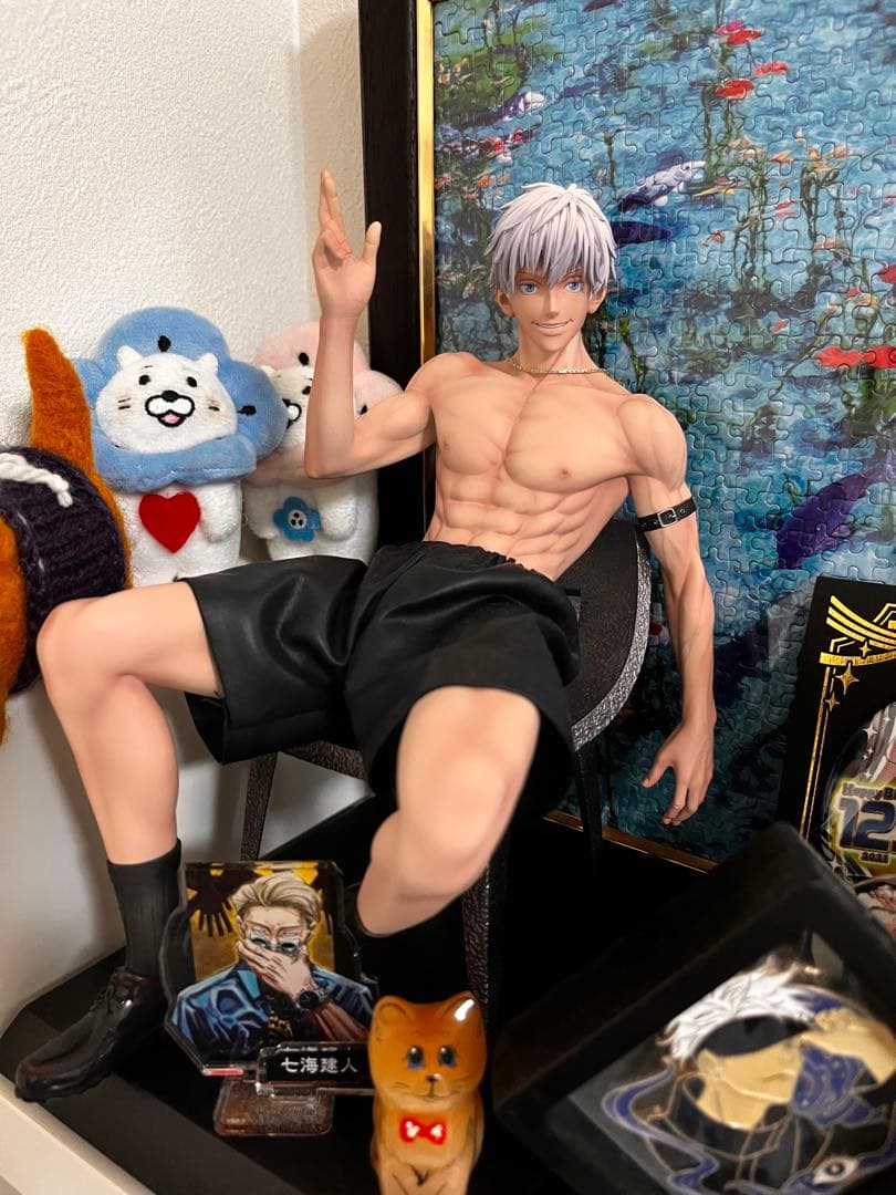 呪術廻戦 五条悟 SGSスタジオ GK限定版 レジンスタチューフィギュアモデル