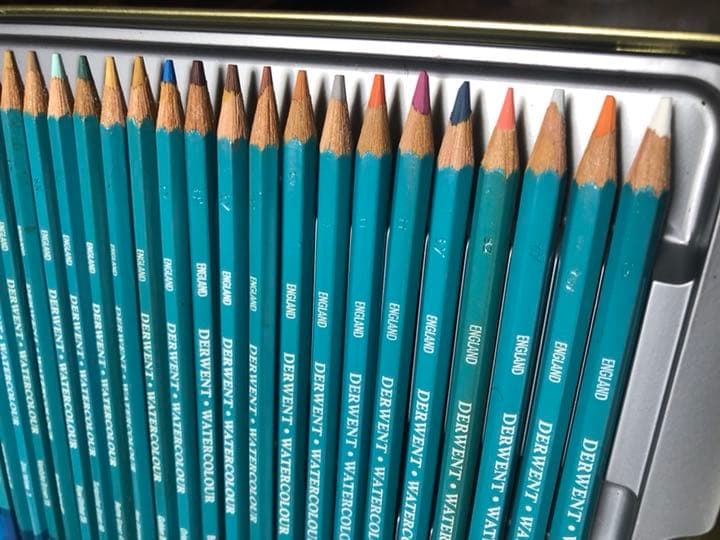 水彩色鉛筆  72色  【ダーウェント】