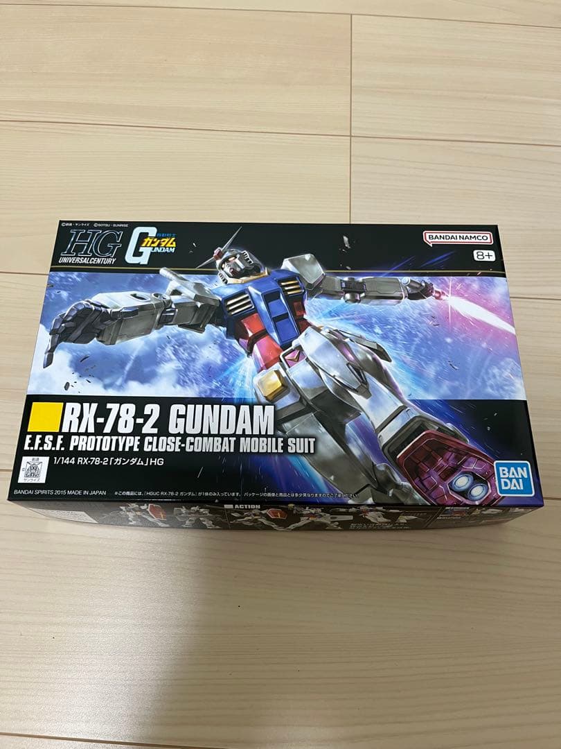 HGガンダム、HGガンキャノン、HGジム　1/144セット